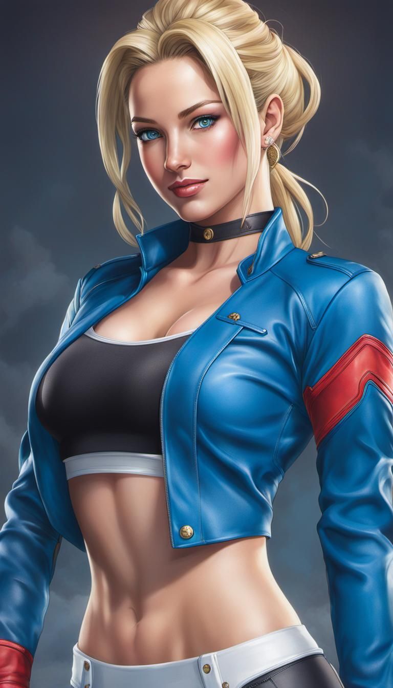 Portrait of Cammy White - AI Generated Artwork - NightCafe Creator