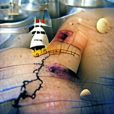 And so afraid from first incision, collision course with the...