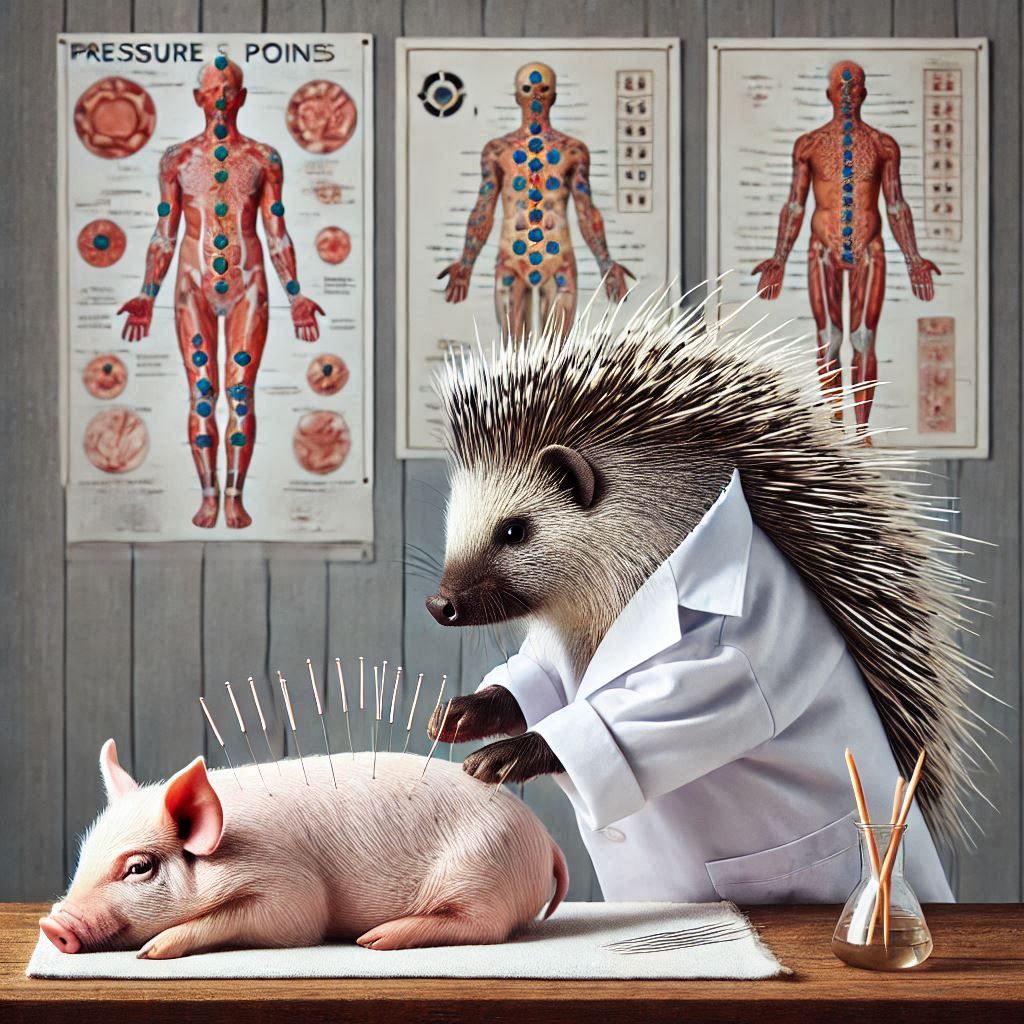 Porcupuncture