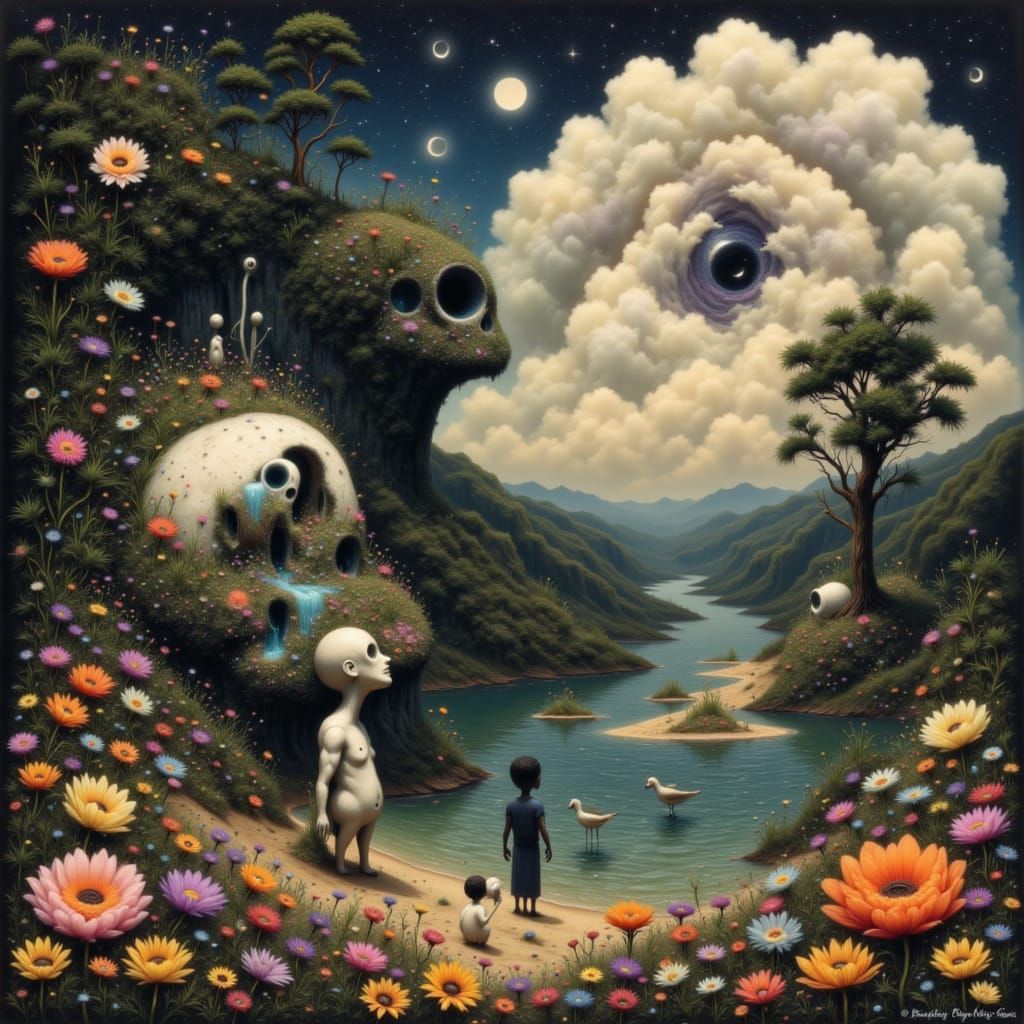 The island sings, I listen, Spoken—shouted—sung, each a different melody. Not the storyteller I, simply the scribe.