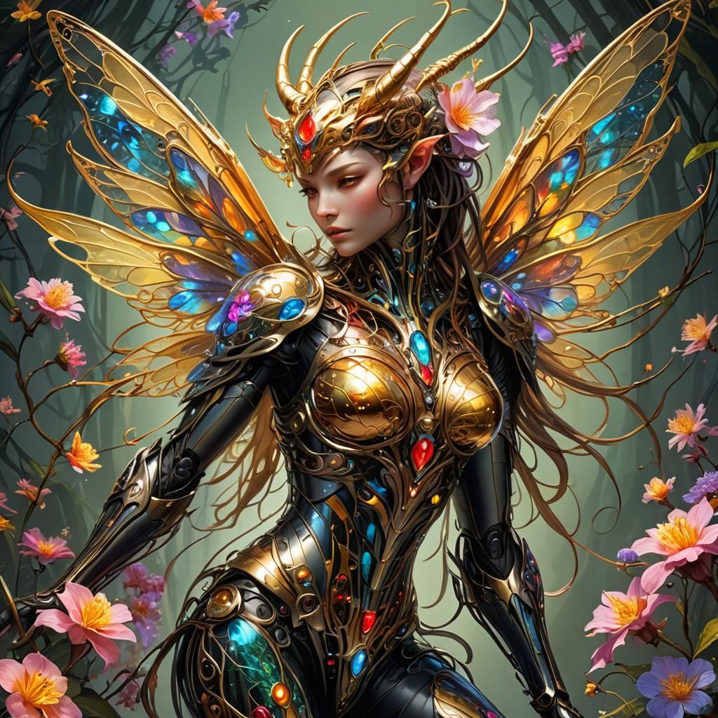 Biocyber mythical beast