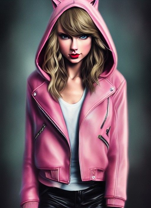 Taylor Swift in Pink