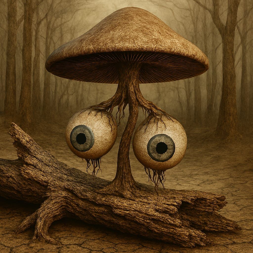 co-eyeball mushroom
