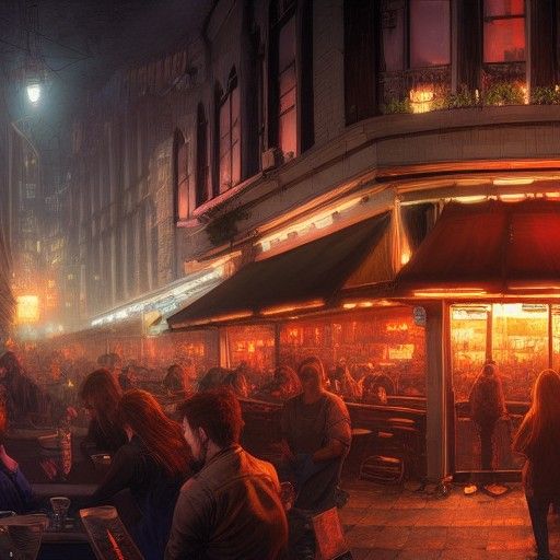 Night Café - AI Generated Artwork - NightCafe Creator