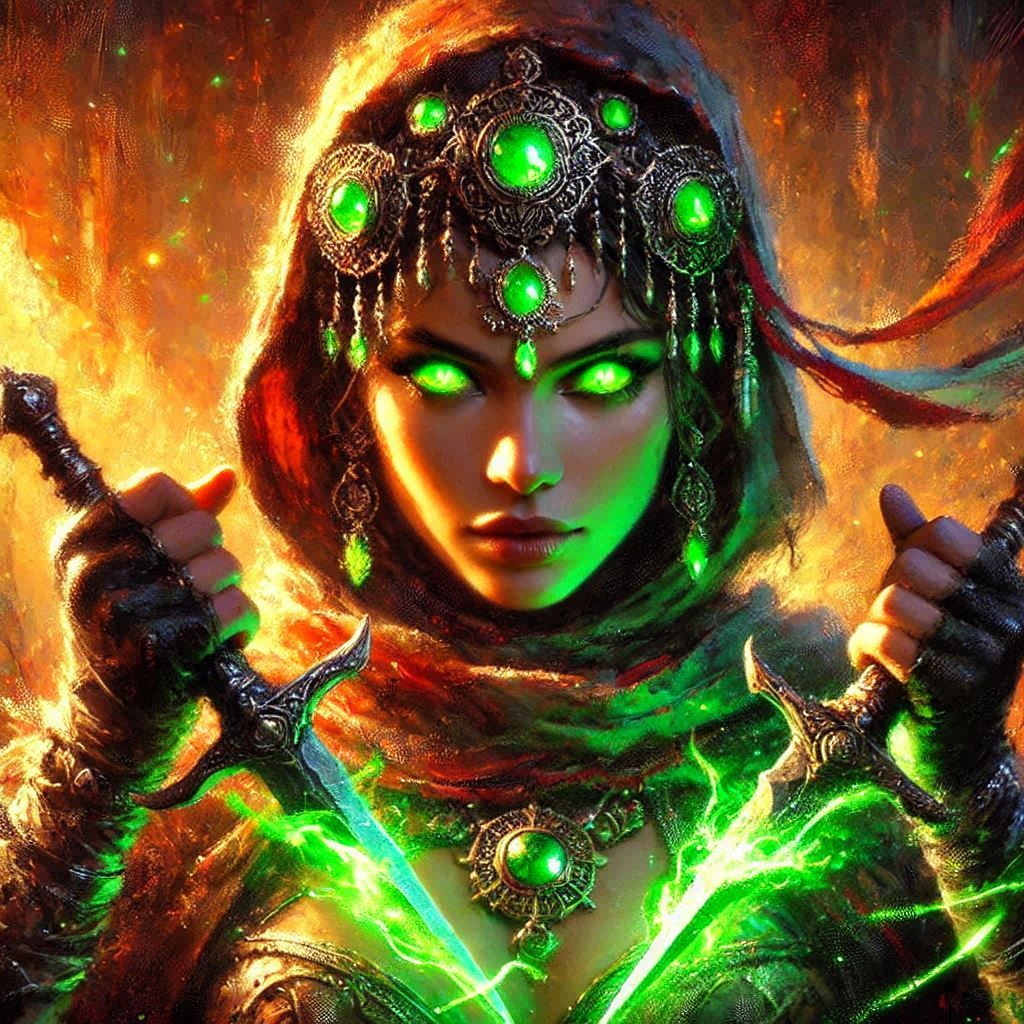 My Dark Fantasy Series Character Design