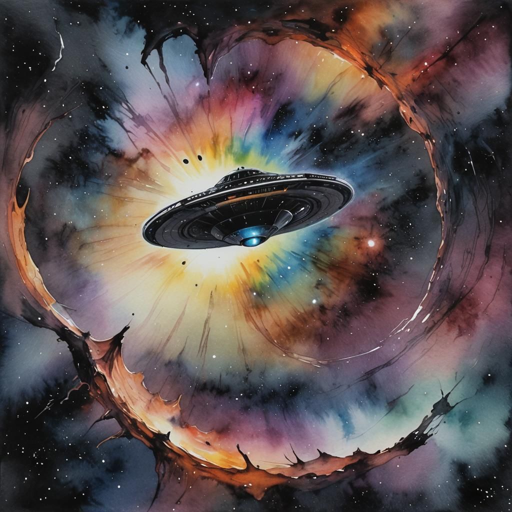 Entering a black hole