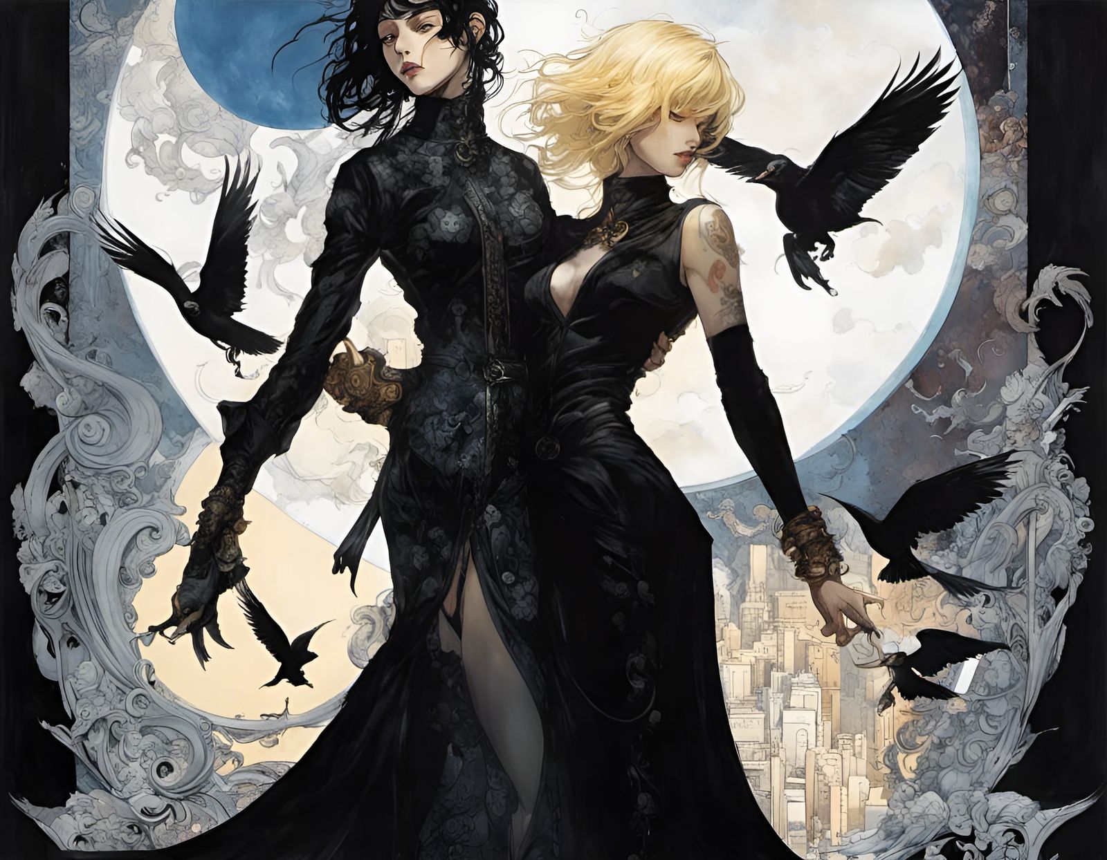 Sisters of crow