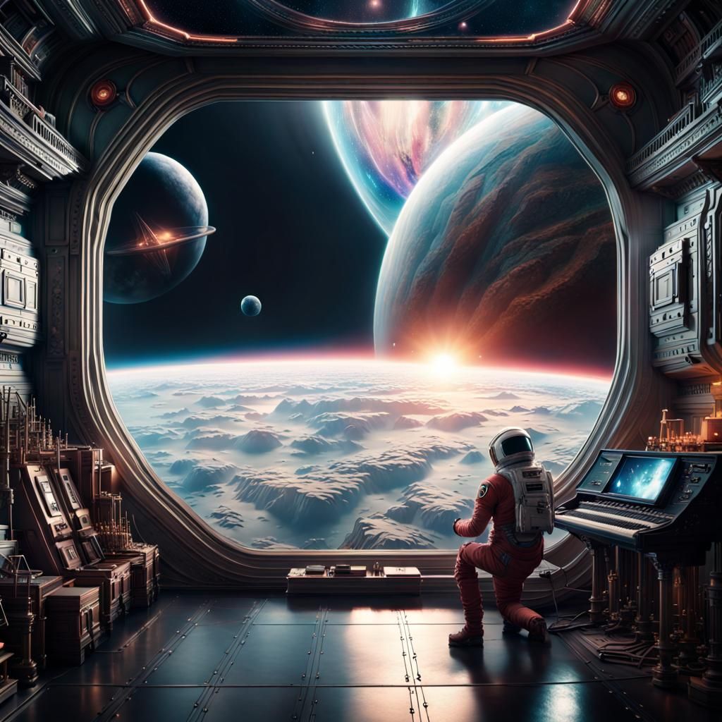 Music of the universe  by @Bregalad