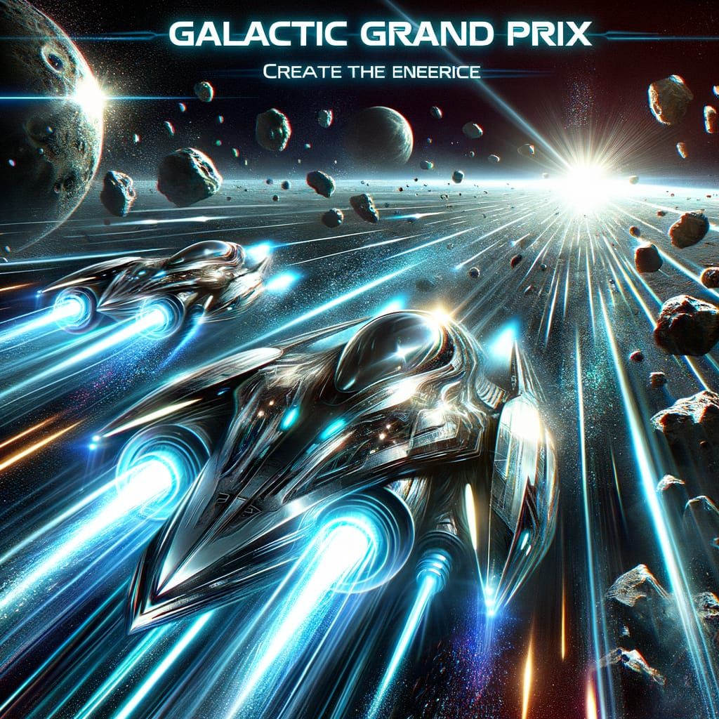 'Galactic Grand Prix'  by @Marv