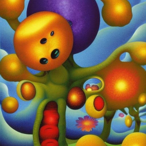 landscape by Naoto Hattori and Emil Nolde