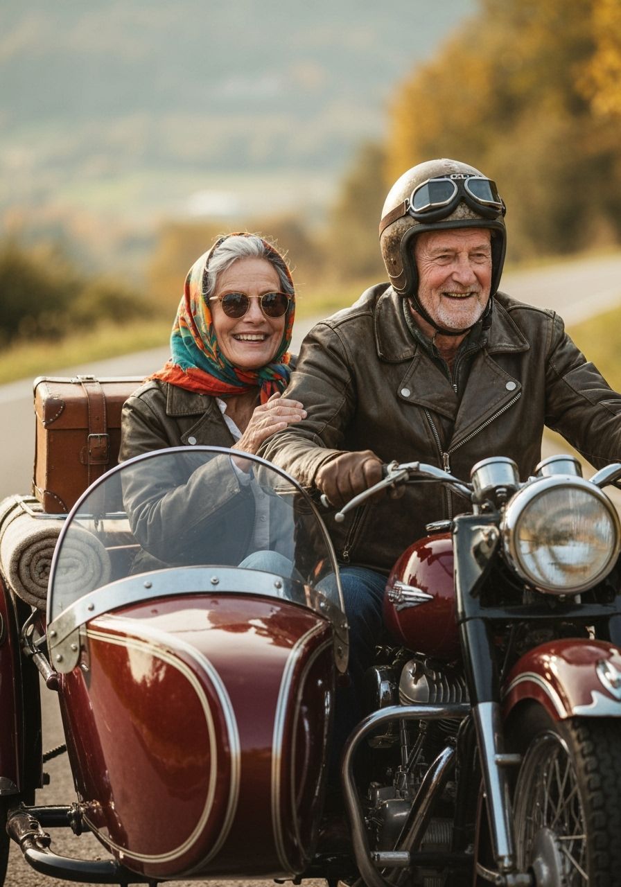 You are never too old for a roadtrip  by @Tolino