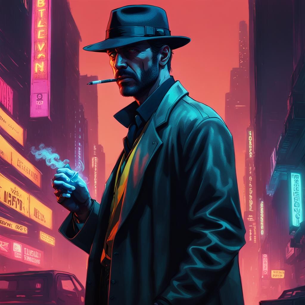 Mr detective  by @Hana-ne