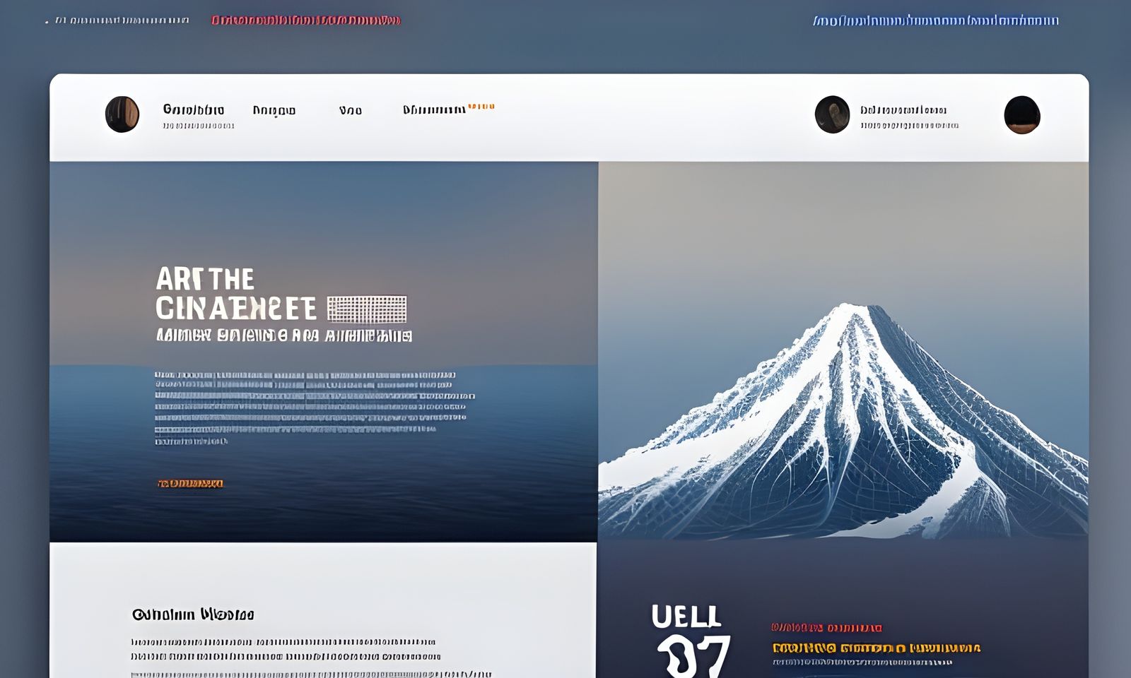 UI UX design - AI Generated Artwork - NightCafe Creator