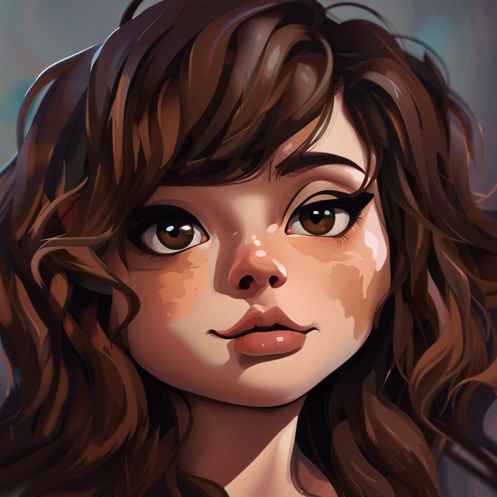 Cute girl - AI Generated Artwork - NightCafe Creator