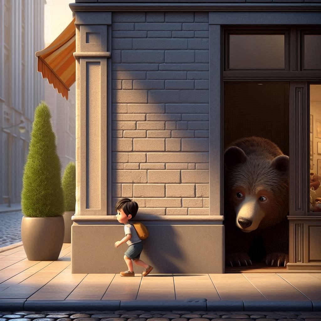 If you step on a crack a bear will get you ...