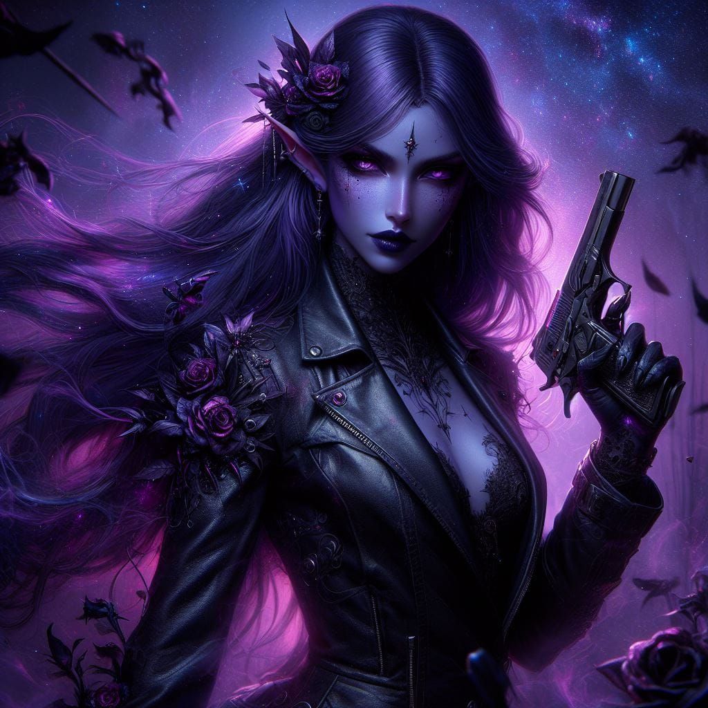 dangerous and beautiful (CMK with a gun)