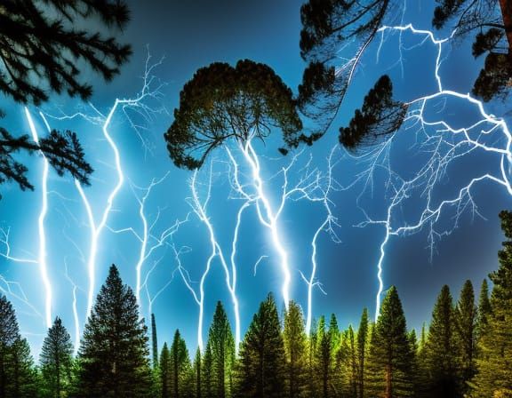Electricity forest