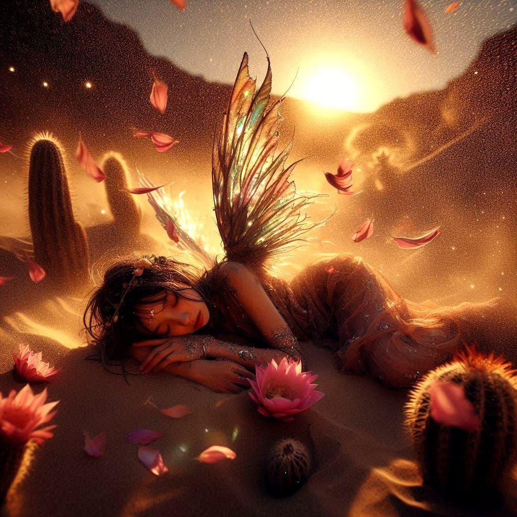 Sleeping Desert Fairy
