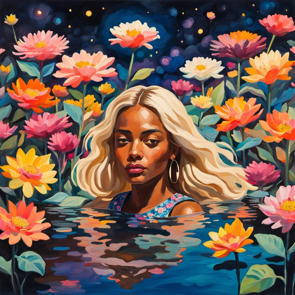 Watery pose