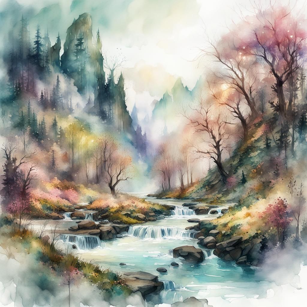 Mystic forest  by @Laevos