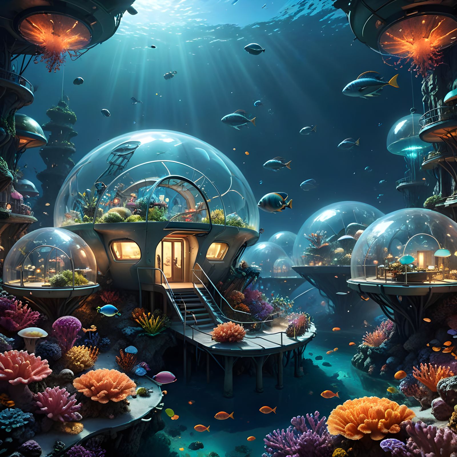 Life beneath the waves  by @EB