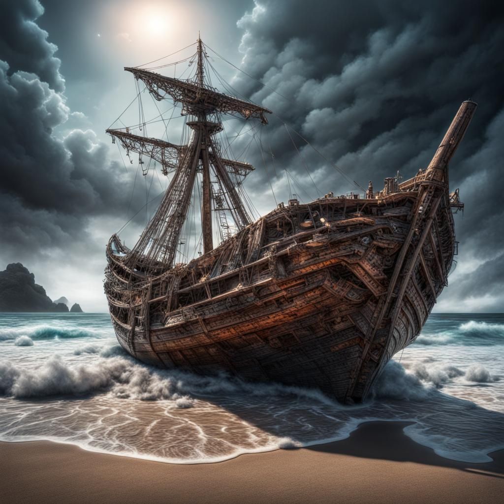 Cosmic Castaway, Hyper Realistic