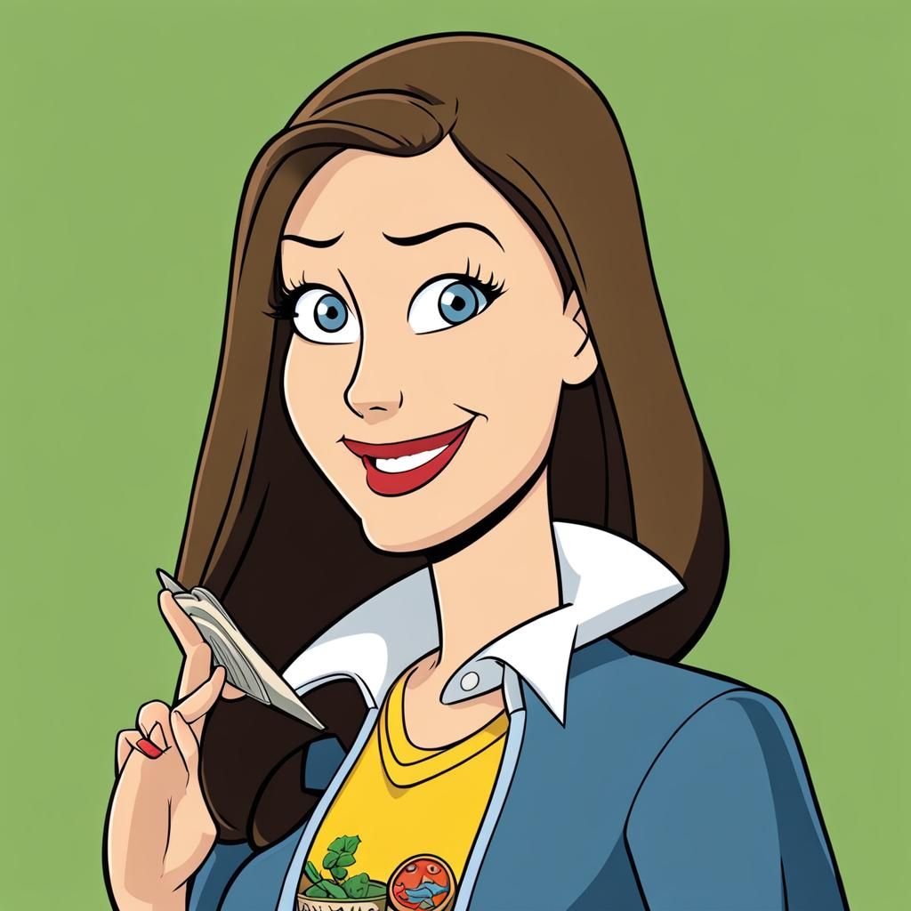 Hayley Smith from American Dad! is a quintessential rebellious daughter ...