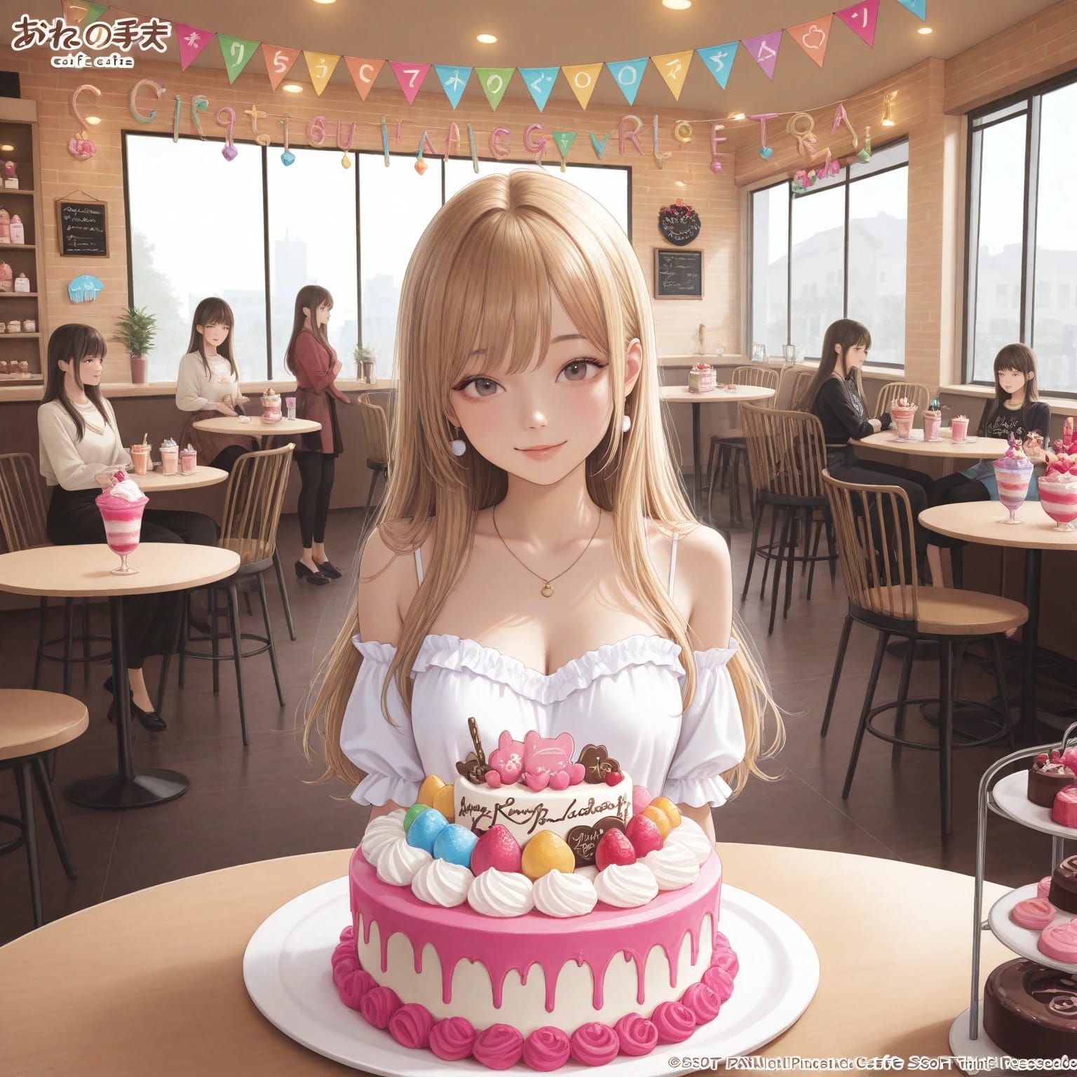 「夢色カフェの小さな天使」Little angel of Yumeiro cafe