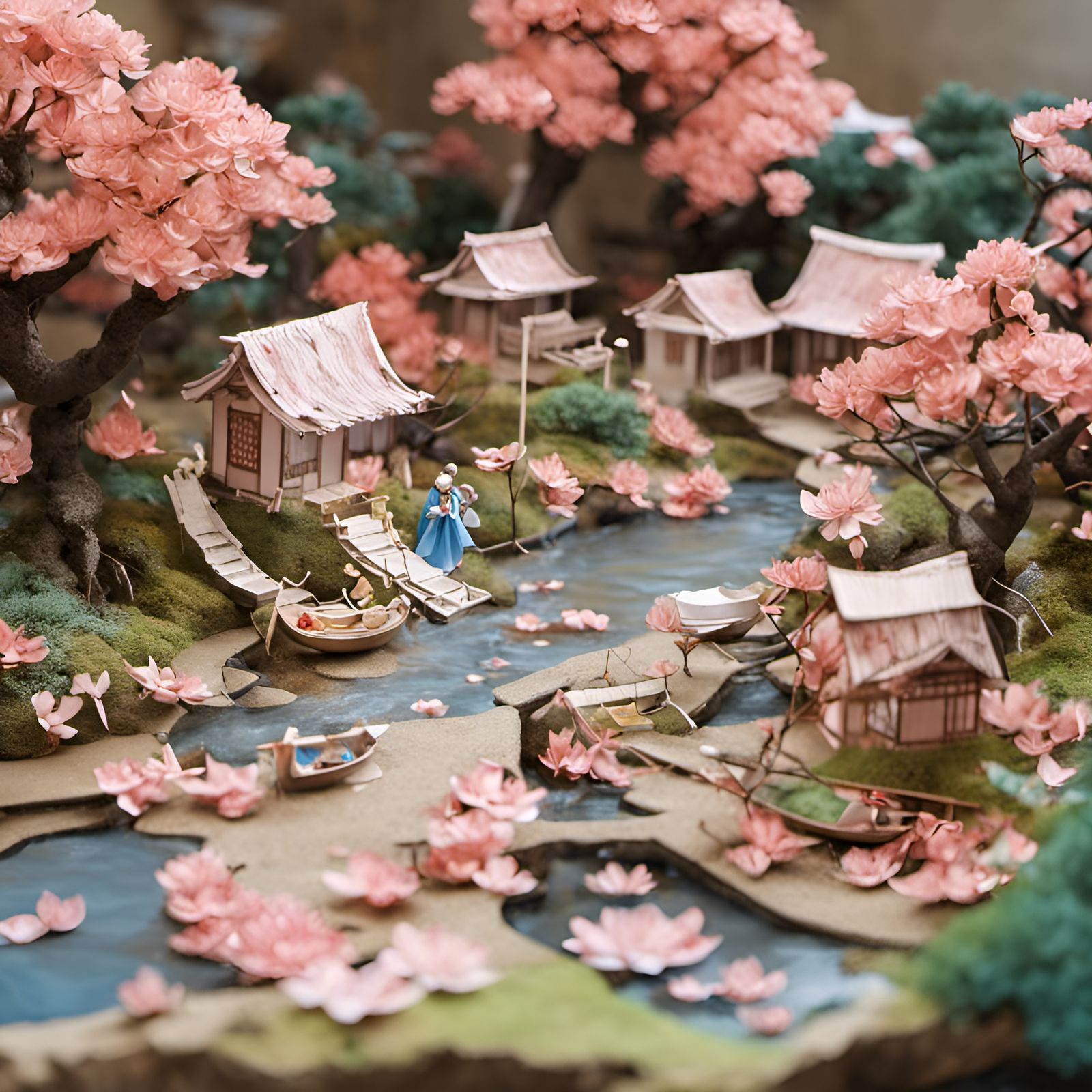 sakura garden  by @TaIna