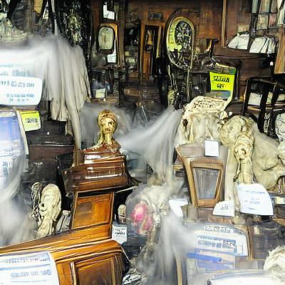 Antiques shop