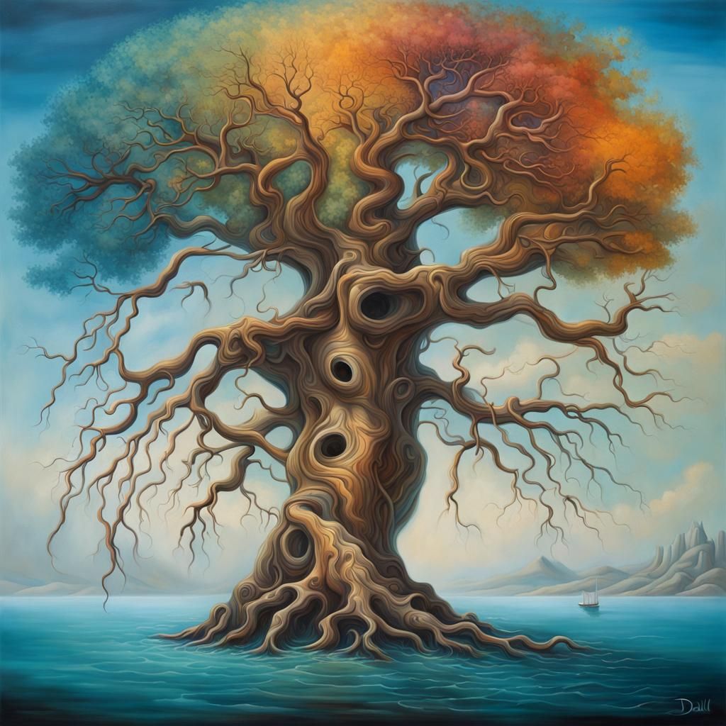 Sea’s Rooted Embrace