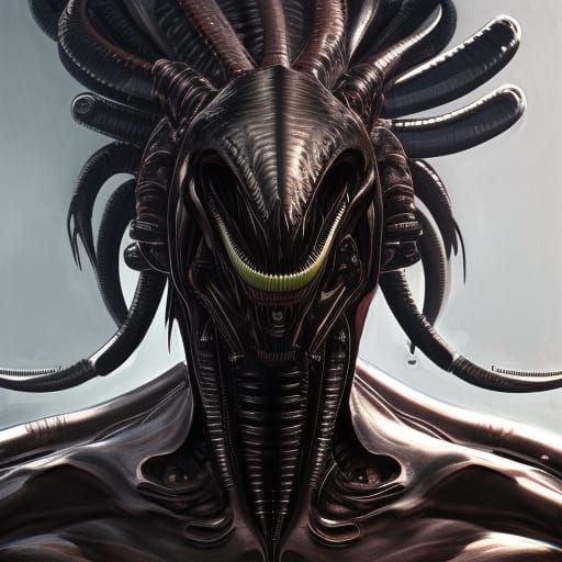 Predator xenomorph mix - AI Generated Artwork - NightCafe Creator