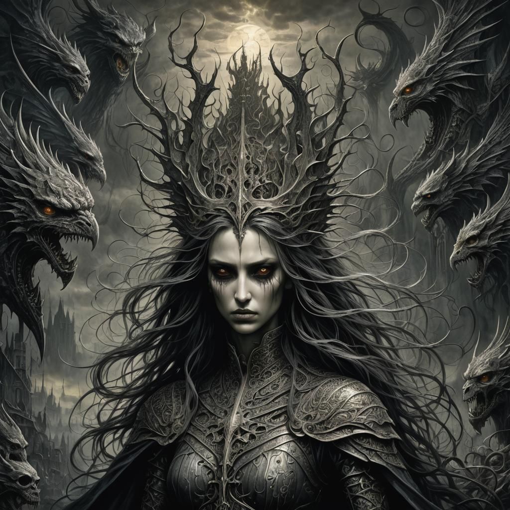 “She was fury, she was wrath, she was vengeance” epic dark f...