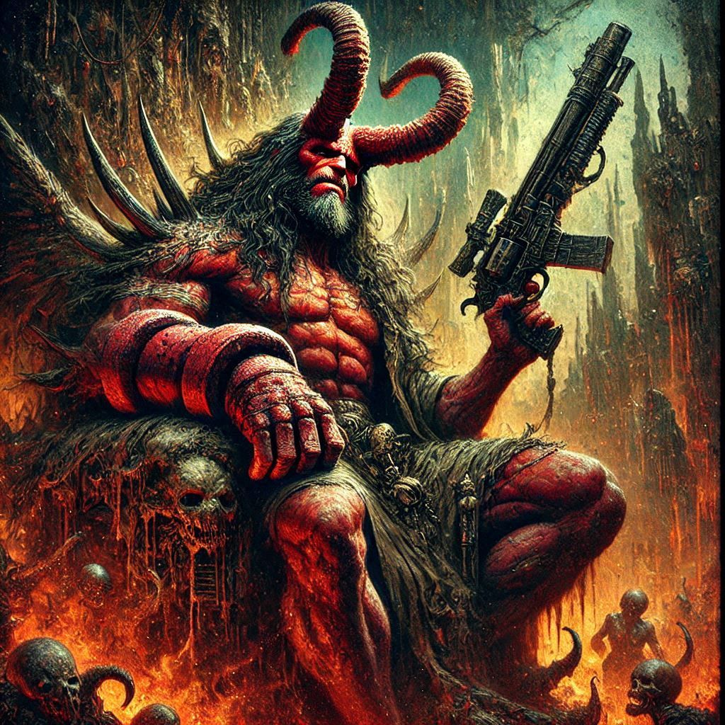 My Dark Fantasy series Hellboy alternative v2