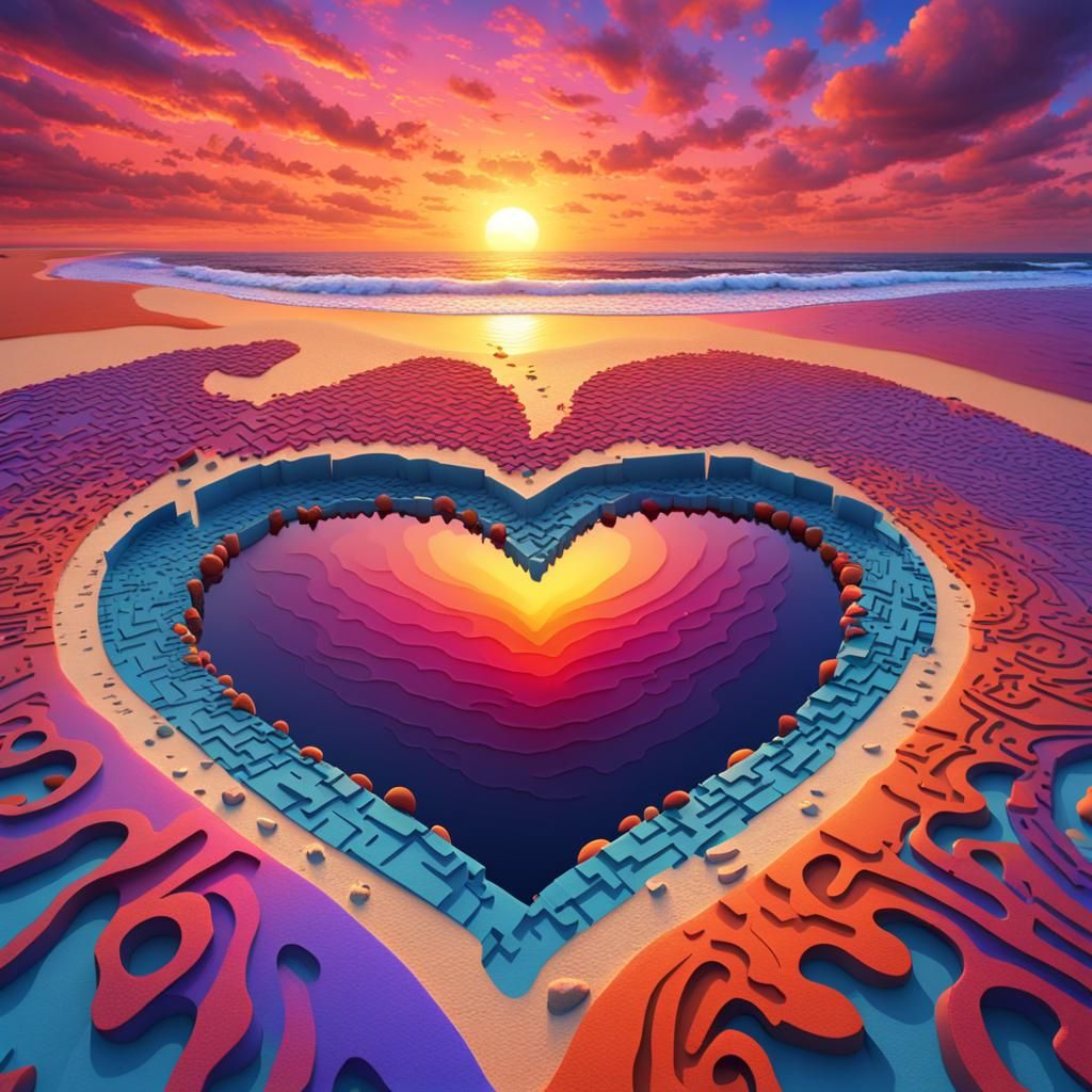 Heart-shaped