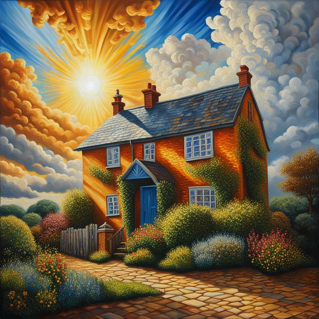 One Earth, One Home hyperdetailed photorealism intricate det...