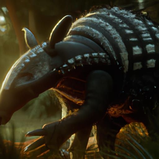 Bear/Armadillo Hybrid