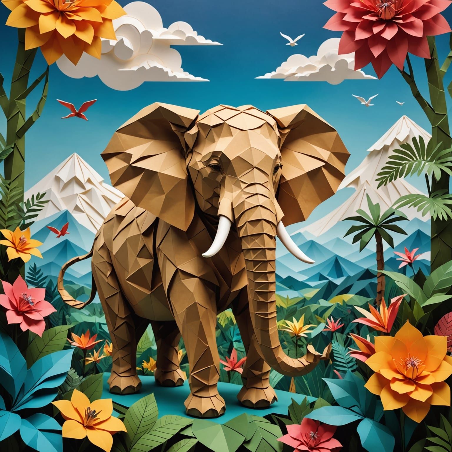 Paper World  by @BeardlessCarmen