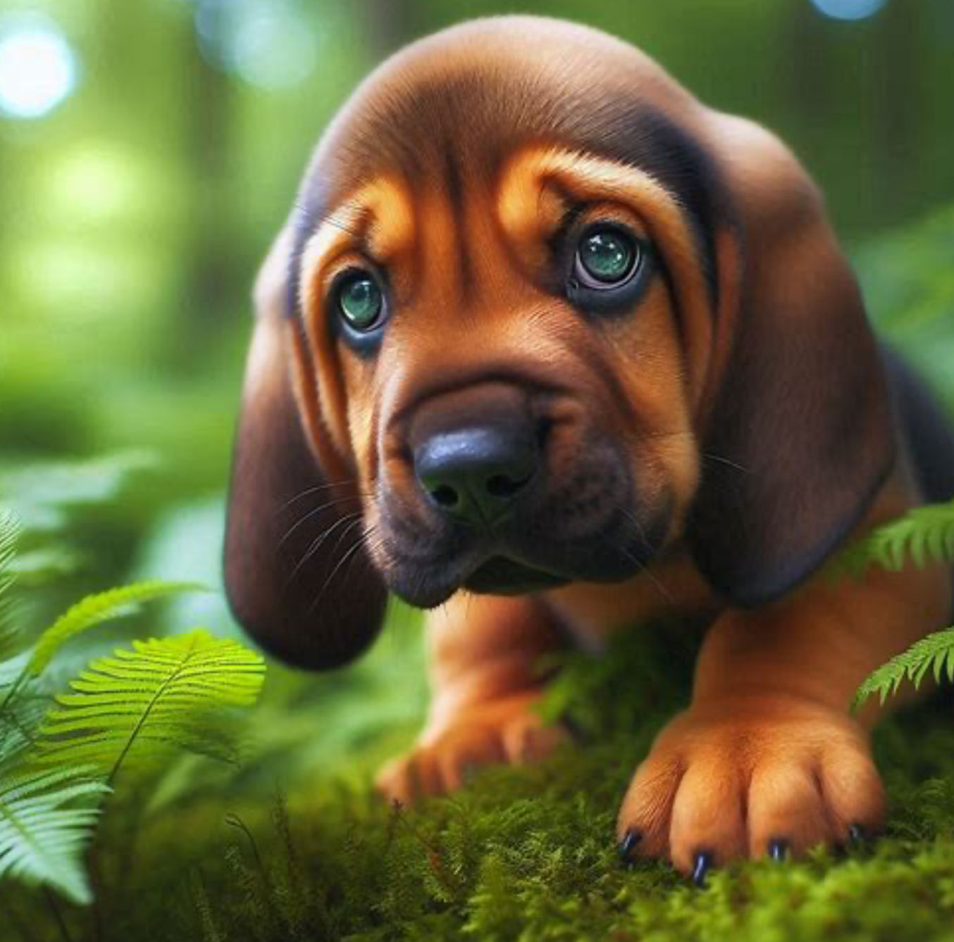 baby bloodhound