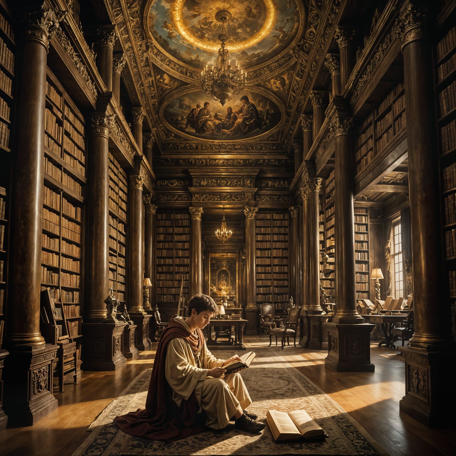 The Royal Study  by @Grim