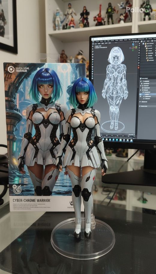 Accutron Avatar Girl Action Figure