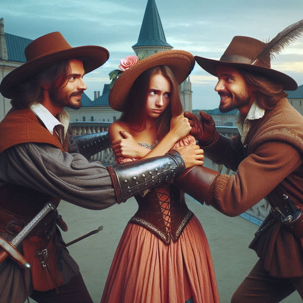 A duel for the lady