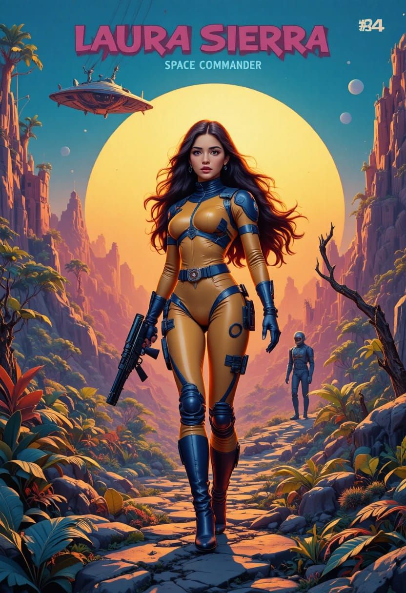 Laura Sierra Space Commander #34