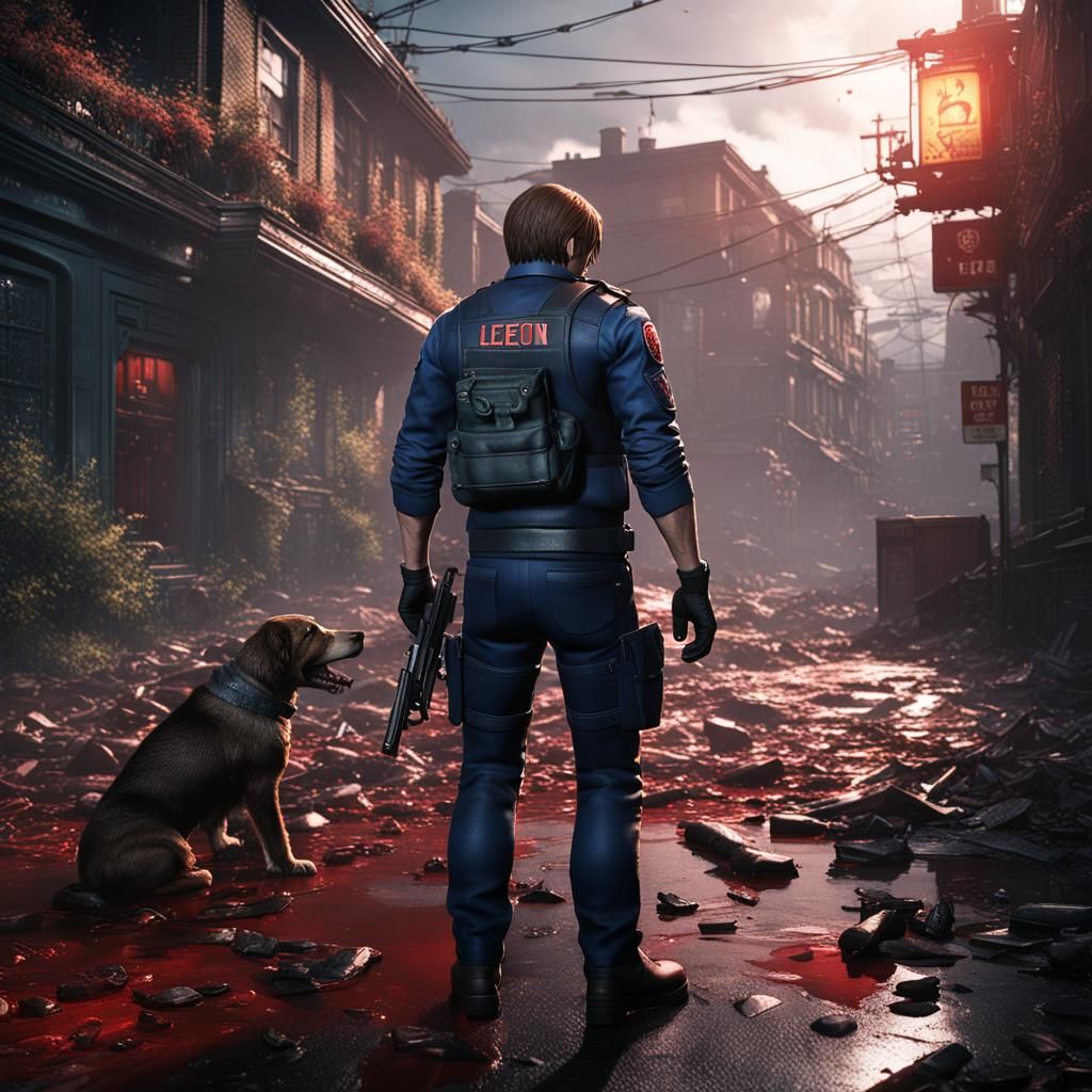 Leon Kennedy from resident evil 2