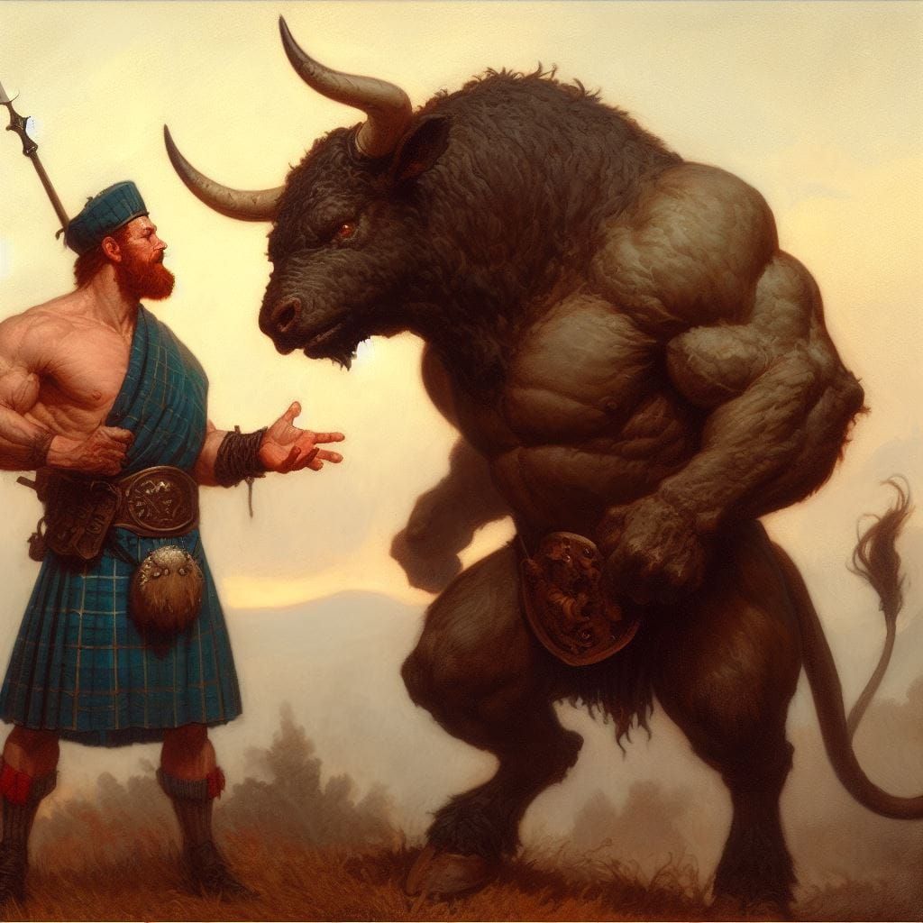 Highland Minotaur