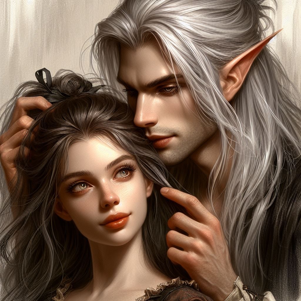 D3 Fantasy Couple Sketches