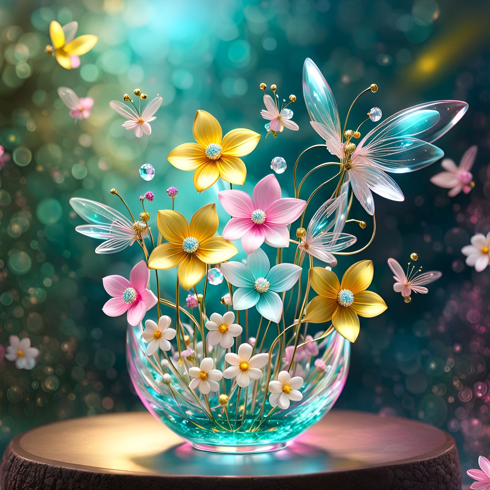Twinkling Floral Fantasy