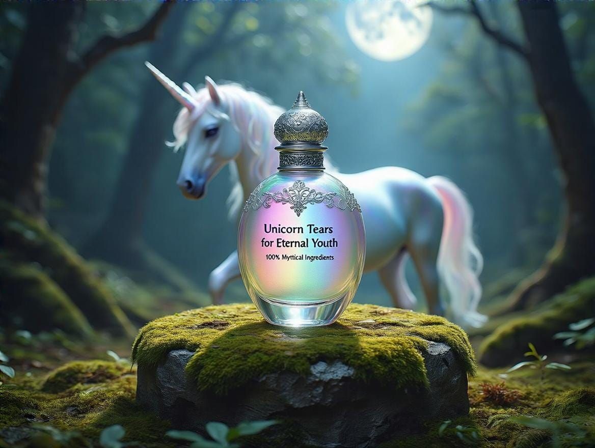 Unicorn Tears for Eternal Youth  by @Shywolf