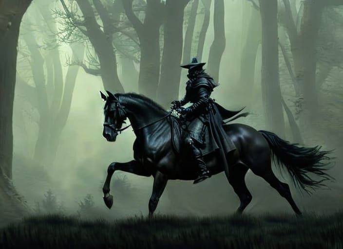 Night Mare  by @Draconicvisions