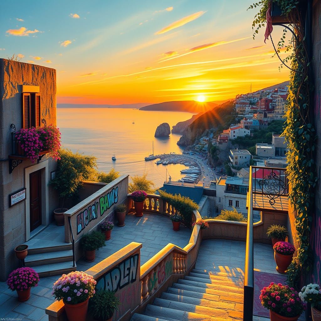 Ocean Morning Glory!  by @OnlineDesign333